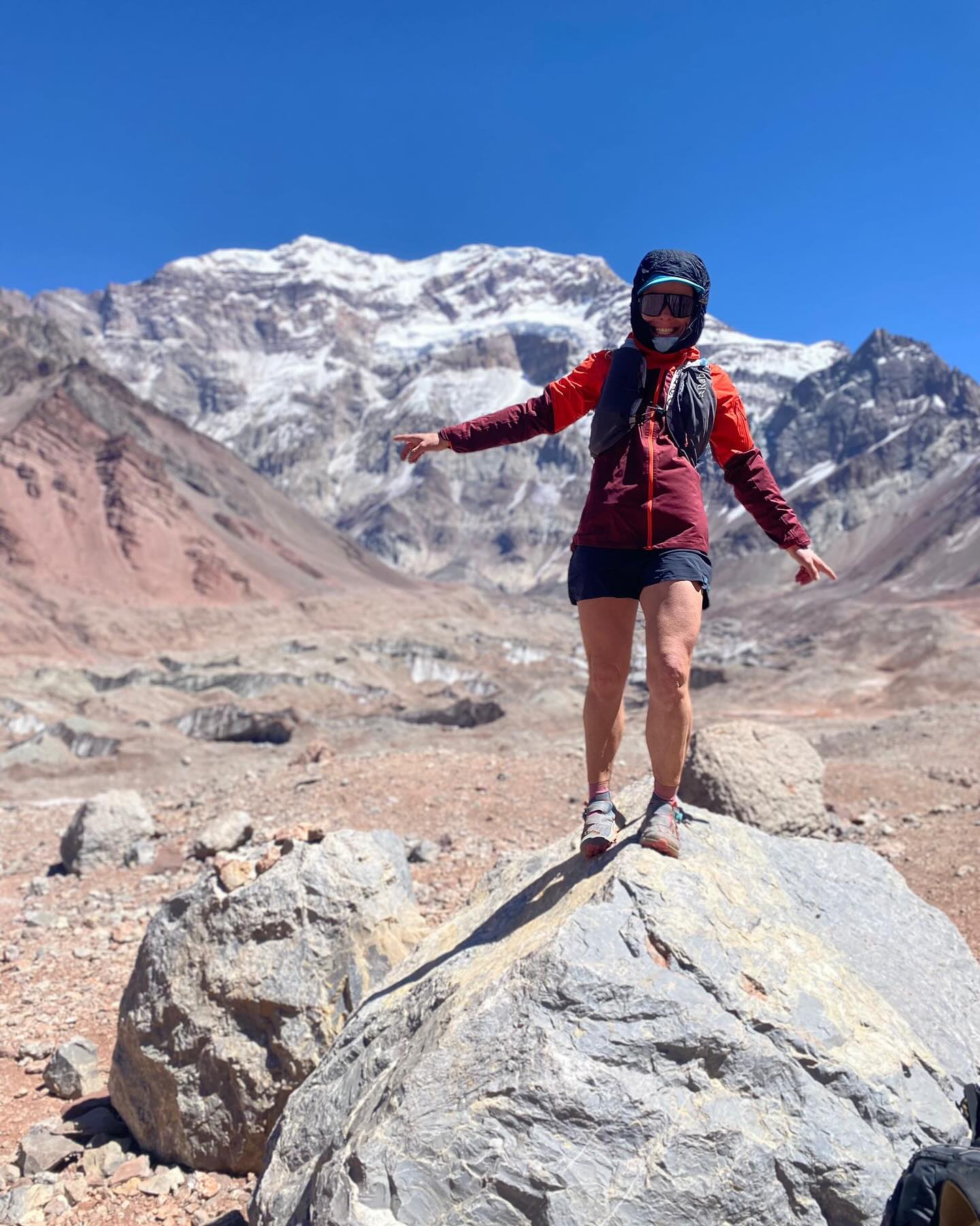 CONFERENCIA BELÉN RODRÍGUEZ - Intento de récord de ascensión al Aconcagua