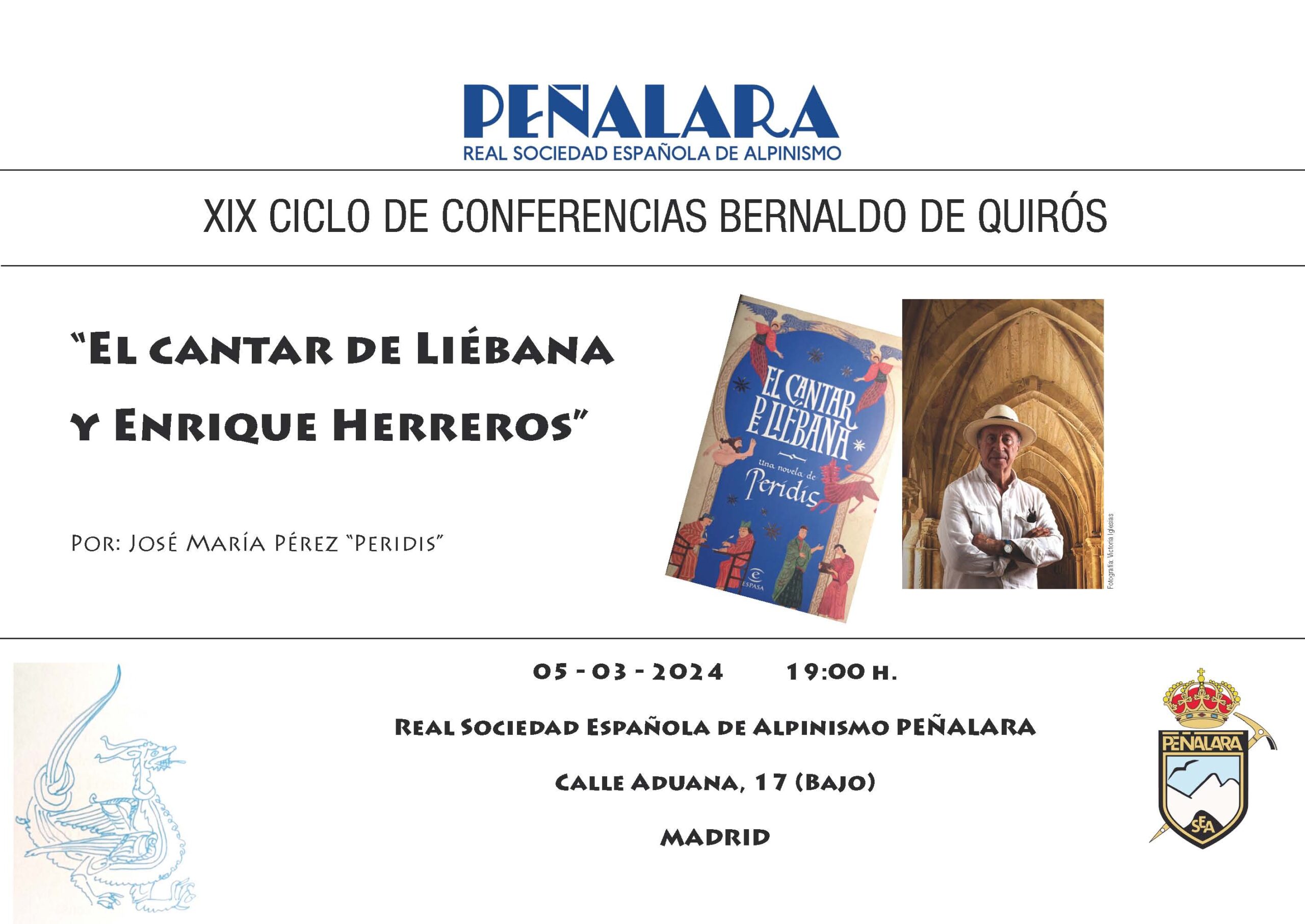 XIX Ciclo de Conferencias Bernaldo de Quirós - Peridis