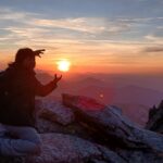 Saludo a la Luna Llena en el Cerro de San Benito (S. de Guadarrama).