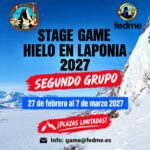 STAGE GAME DE ESCALADA EN HIELO EN LAPONIA 2027